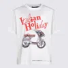 Dolce & Gabbana Italian Holiday Print Jersey T-shirt In White