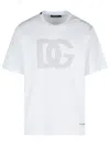 Dolce & Gabbana White Dg Logo T-shirt In White