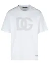 Dolce & Gabbana White Dg Logo T-shirt In White
