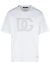 Dolce & Gabbana White Dg Logo T-shirt In White