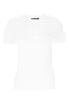 Dolce & Gabbana Embroidered Logo Crew Neck T-shirt