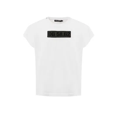Dolce & Gabbana White Cotton T-shirt