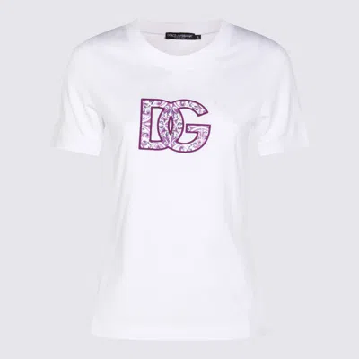 Dolce & Gabbana White Cotton T-shirt