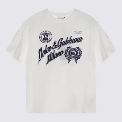 Dolce & Gabbana Kids' White Cotton T-shirt