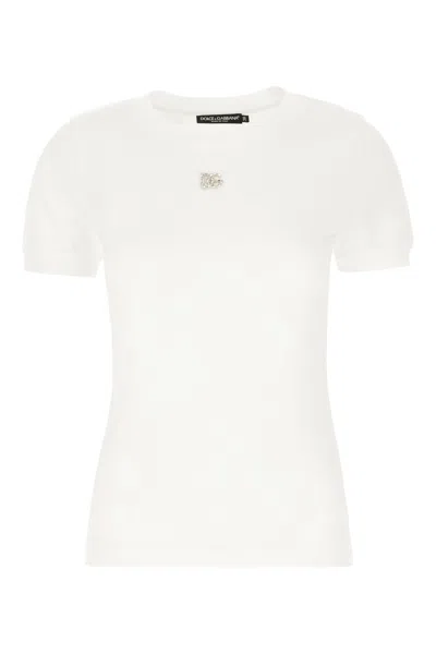 Dolce & Gabbana Logo T-shirt In White