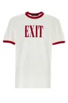 Dolce & Gabbana Graphic Print Crew Neck T-shirt With Contrast Trim In White