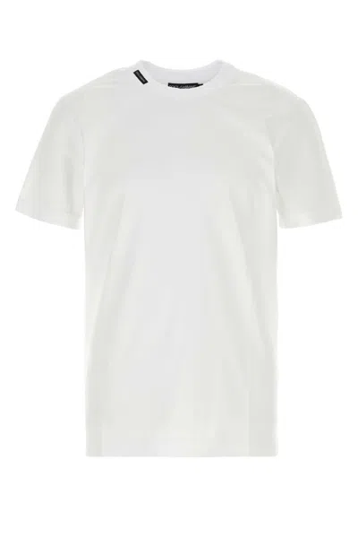 Dolce & Gabbana White Cotton T Shirt