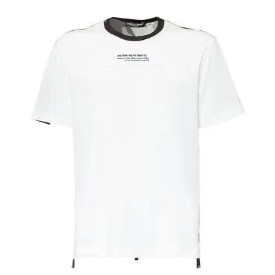 Pre-owned Dolce & Gabbana White Cotton T-shirt