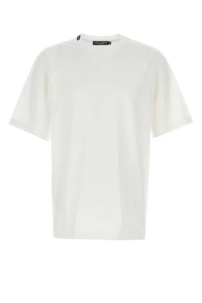 Dolce & Gabbana Logoed T-shirt In White