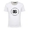 Dolce & Gabbana White Cotton T-shirts And Polos In White