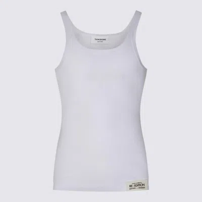 Dolce & Gabbana White Cotton Tank Top