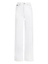 Dolce & Gabbana Women Cotton Trousers In White