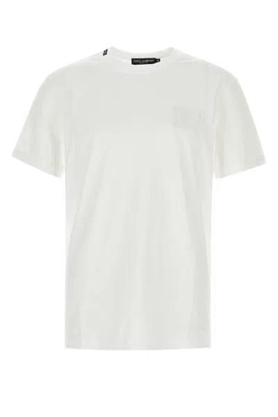 Dolce & Gabbana White Cotton T-shirt