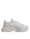 Dolce & Gabbana White Daymaster Calf Leather Sneakers Shoes