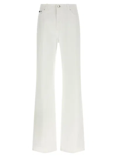 Dolce & Gabbana Denim Jeans In White