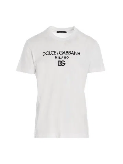Dolce & Gabbana White Cotton T-shirt