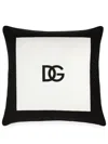 Dolce & Gabbana Cotton Gabardine Cushion Medium In Black