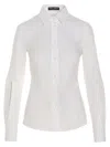 Dolce & Gabbana Tailored Shirt With Collared Neck And Buttoned Cuffs In White
