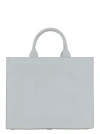 Dolce & Gabbana White Handbag With Tonal Dg Detail In Smooth Leather In White