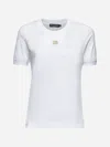 Dolce & Gabbana Crystal-embellished Cotton T-shirt