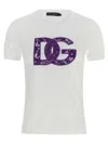 Dolce & Gabbana Cotton Crewneck T-shirt In White