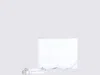 Dolce & Gabbana 3d-effect Logo Leather Crossbody Bag In White