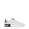 Dolce & Gabbana Portofino Low-top Sneakers In White