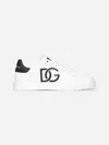 Dolce & Gabbana Dg Logo Patch Leather Sneaker