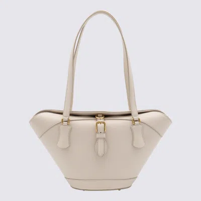 Dolce & Gabbana White Leather Satchels
