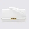 Dolce & Gabbana White Leather Shoulder Bag In White