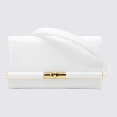 Dolce & Gabbana White Leather Shoulder Bag