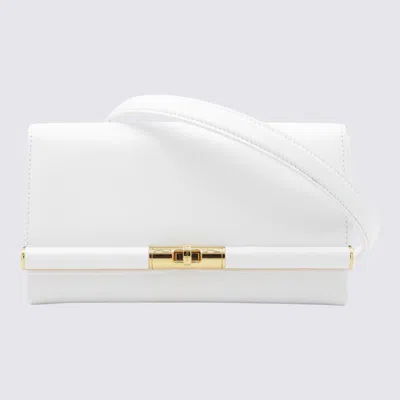 Dolce & Gabbana White Leather Shoulder Bag