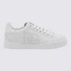 DOLCE & GABBANA WHITE LEATHER SNEAKERS