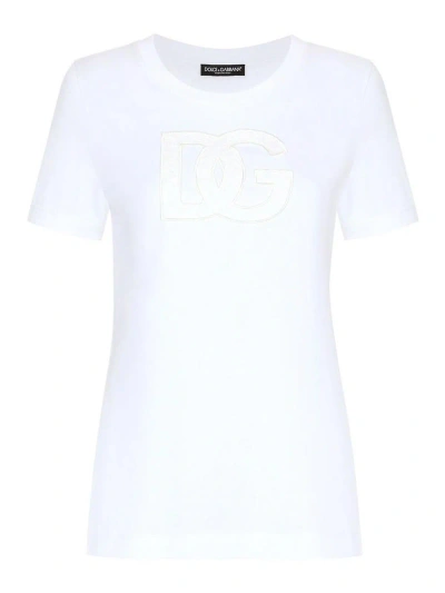 Dolce & Gabbana Camiseta - Blanco In White