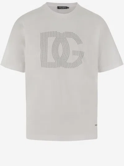 Dolce & Gabbana White Logo T-shirt