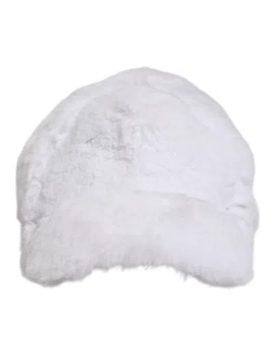 Dolce & Gabbana Hat9908 Modacrylic Fleece Baseball Cap In Transparent
