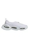Dolce & Gabbana White Padded Fabric Low Top Sneakers Women's Shoes In White