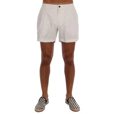 Dolce & Gabbana White Polyester Short And Mini Women's Shorts