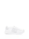 Dolce & Gabbana Cushion Sneaker In Mixed Materials Color White In White