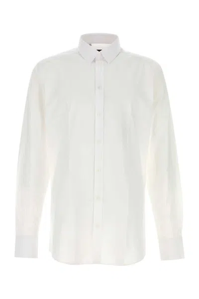 Dolce & Gabbana Poplin Shirt In White