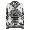 Dolce & Gabbana Majolica-print Twill Vanity Shirt In Multi
