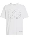 Dolce & Gabbana White T-shirt With Iconic Dg Logo Graphic In White