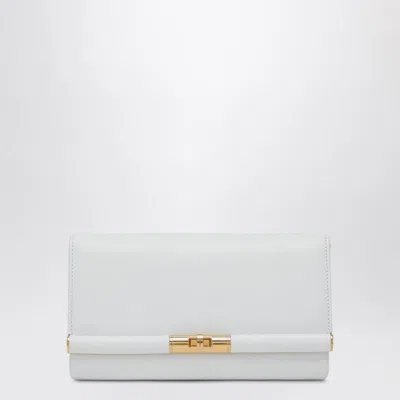 Dolce & Gabbana Marlene Leather Clutch Bag In White