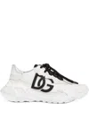 Dolce & Gabbana Day Faster Viscose Fabric Sneakers In Pattern