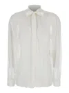 Dolce & Gabbana White Shirt With Pussy-bow Collar In Silk Woman In White