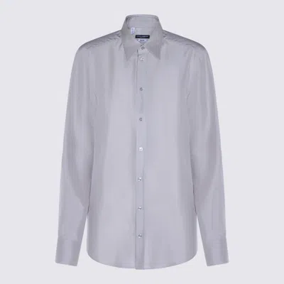 Dolce & Gabbana White Silk Shirt