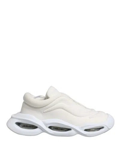 Dolce & Gabbana White Slip On Wave Low Top Sneakers Women's Shoes