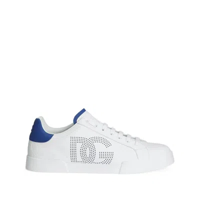 DOLCE & GABBANA WHITE SNEAKERS