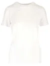 Dolce & Gabbana T-shirt With Logo Patch T-shirts White In White