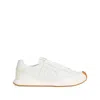 Dolce & Gabbana White Low Top Sneakers With Logo Patch On Tongue And Side In Leather Man In White